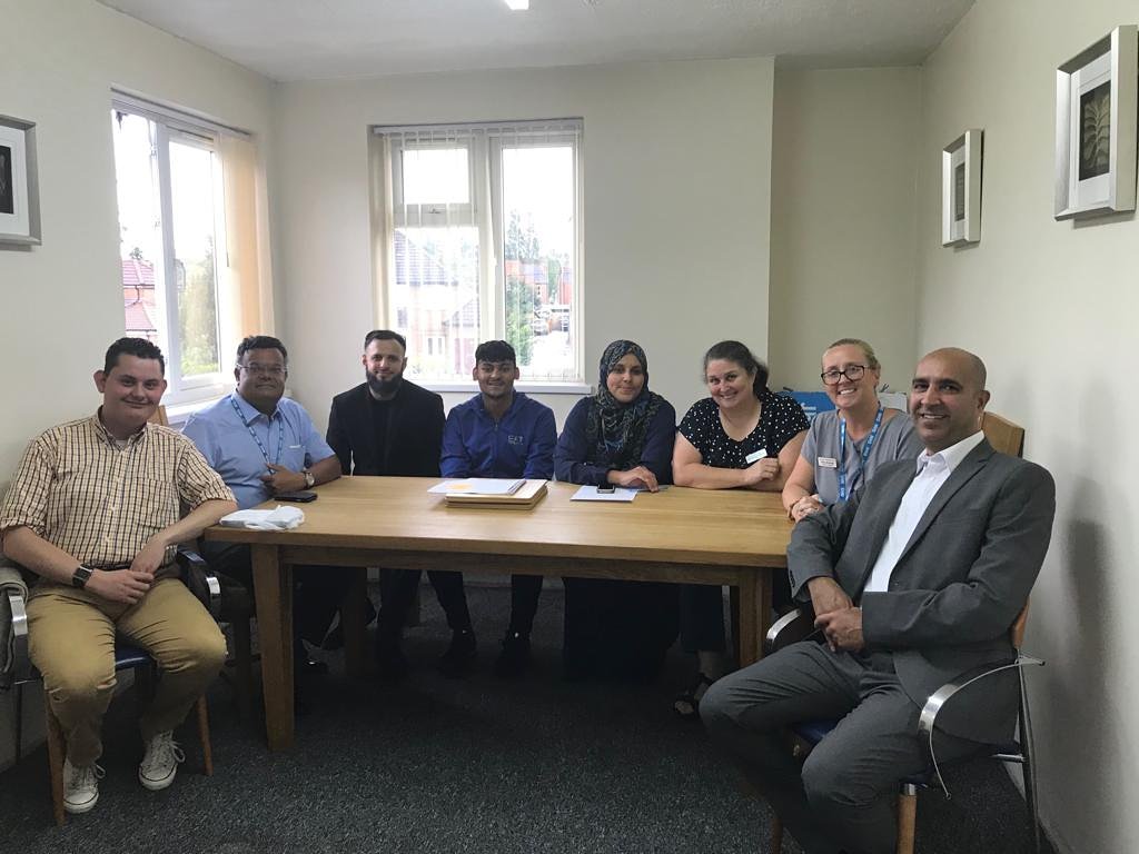 Young leaders meeting the team at Acocks Green Medical Centre. Thank you for your time.