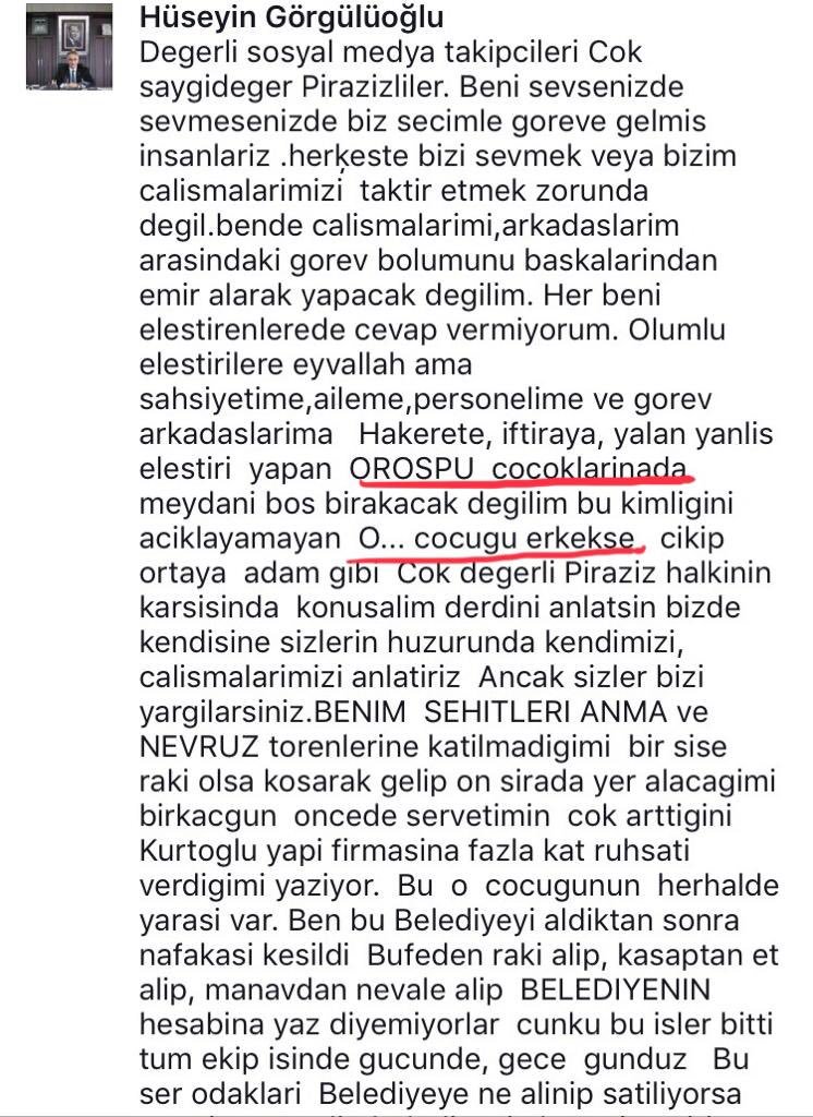 Mert_Ercann's tweet photo. Böyle rezalet olamaz chpli #PirazizBelediyeBaşkanı halka küfür savuruyor. https://t.co/EAtwDTsVD1