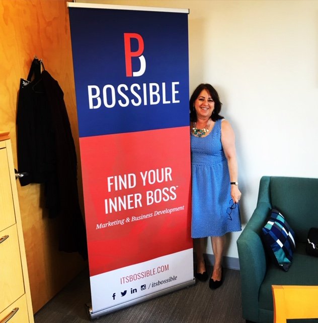 We’re gearing up &amp; ready for the <a href="/NAWBONational/">NAWBO</a>  Women's Business Conference &amp; <a href="/NAMWOLF/">NAMWOLF</a> Annual Meeting this Fall!👩‍💻💪
(Our Co-founder <a href="/FranGriesing/">Fran Griesing</a> showing off our new banner for scale 😂)