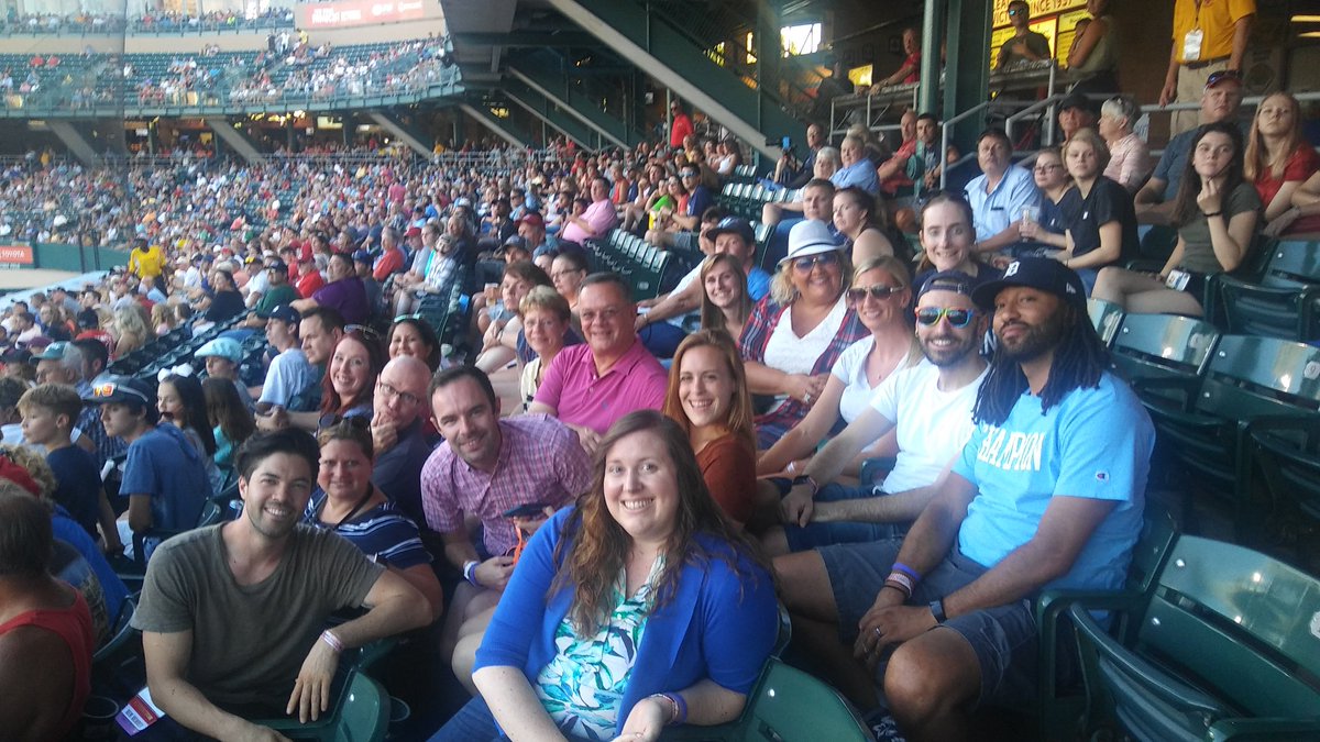 Midwest_ACE's tweet photo. Having fun at the ball game! #MWACE19 #Indy #Goodtimes https://t.co/Ry9VGlKtps