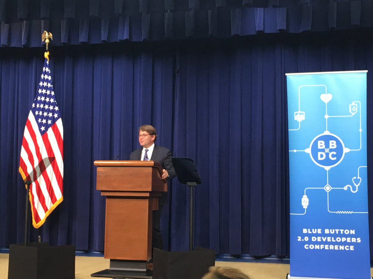 Cambia's tweet image. Big news shared today at #BBDC19 about new #bluebutton resources &amp;amp; real-world testing that will ultimately advance consumer access to data. Thanks to @carinalliance &amp;amp; several industry leaders for collaborating on this important cause. Read more: bddy.me/2K3FZqD #HL7 #FHIR