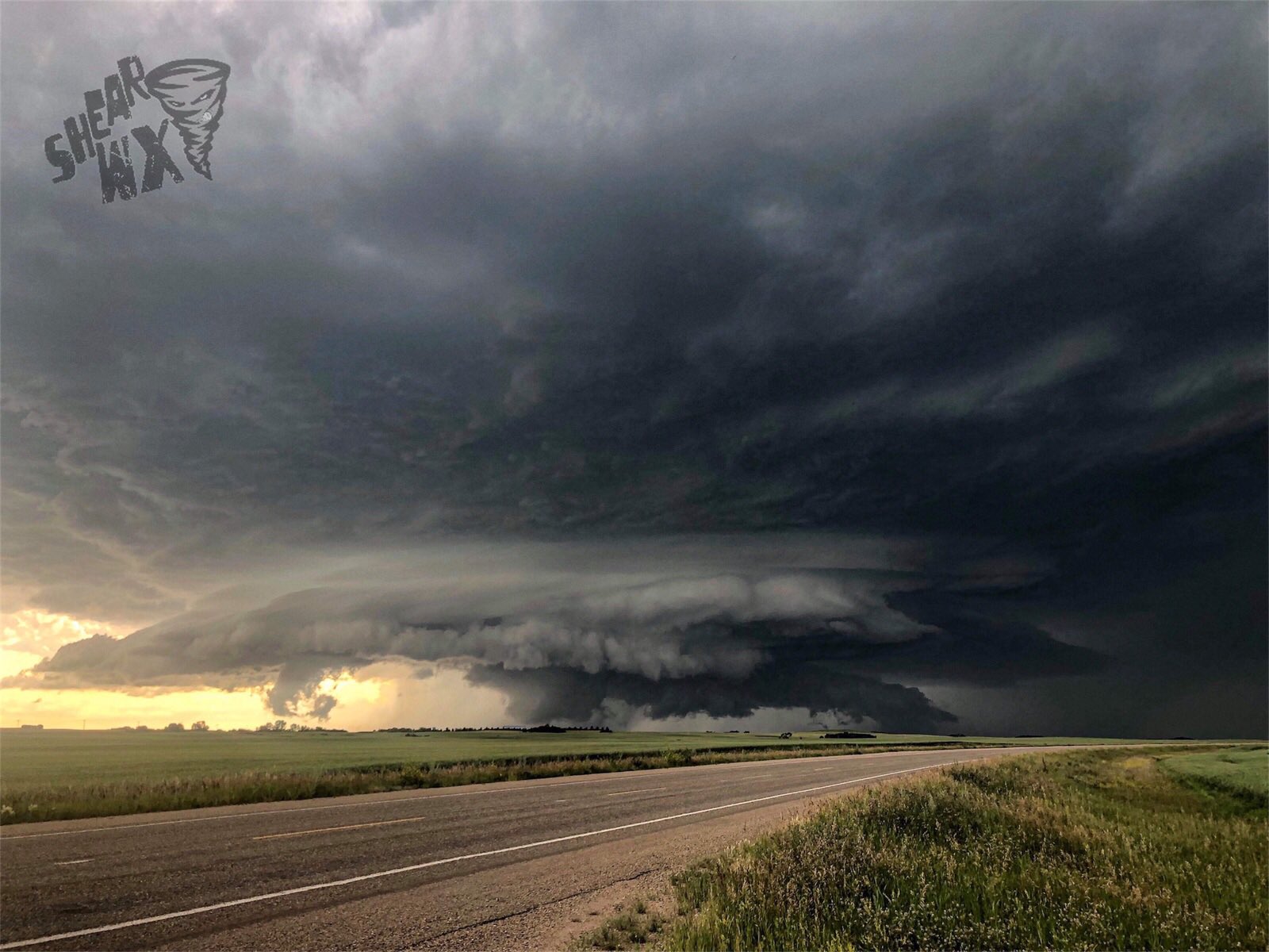 Shear WX on Twitter "Primate, Saskatchewan 629pm saskstorm shearwx…