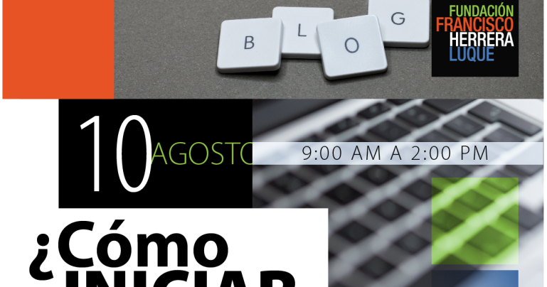 Taller "Cómo iniciar un blog" (Sábado, 10/08/2019) dlvr.it/R9NGlN