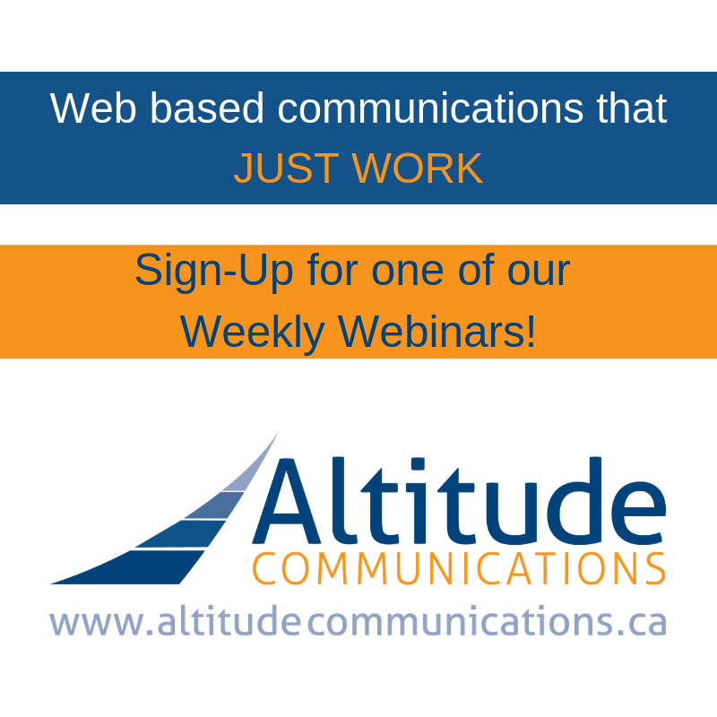 LethChamber's tweet image. YQL What if we told you that you could have all of your #communication tools at your fingertips? Business Communications, Mobility App, Video &amp;amp; Voice Conferencing, Web-Chat Functionality, and so much more. Sign-up for our weekly webinar: www2.altitudecommunications.ca/AltiSphereXdemo
#ad @AltitudeComm