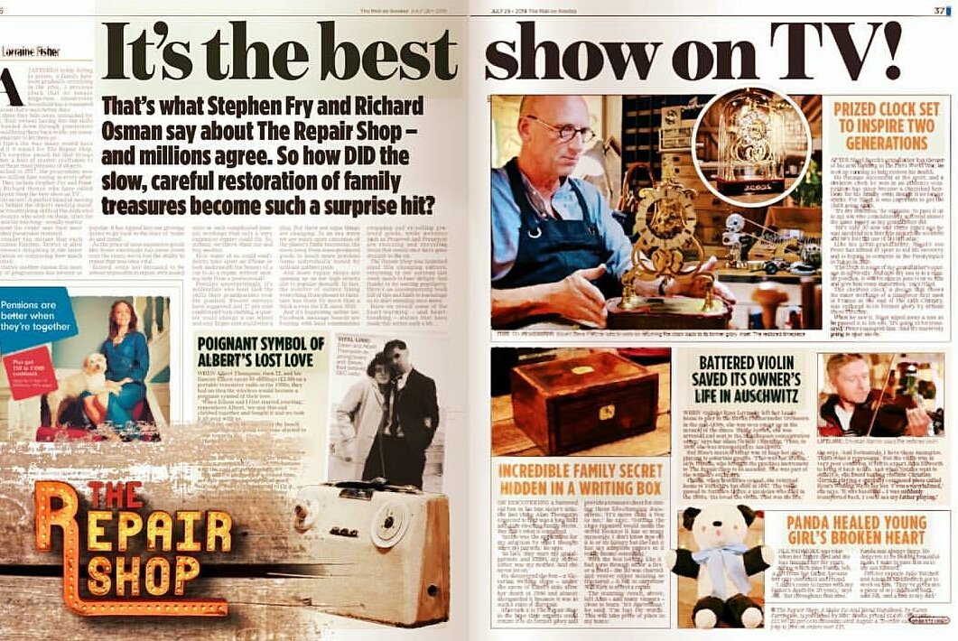 📺😊

.
.
.
.

#antique #furniture #restoration #conservation #bbc #barnlife #TheRepairShop #themailonsunday
