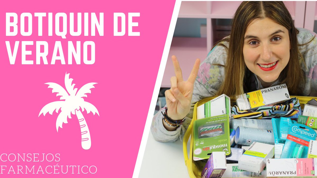 NUEVO VÍDEO EN EL CANAL: 5 Básicos para tu botiquín de verano youtu.be/VKgih3oOYsI