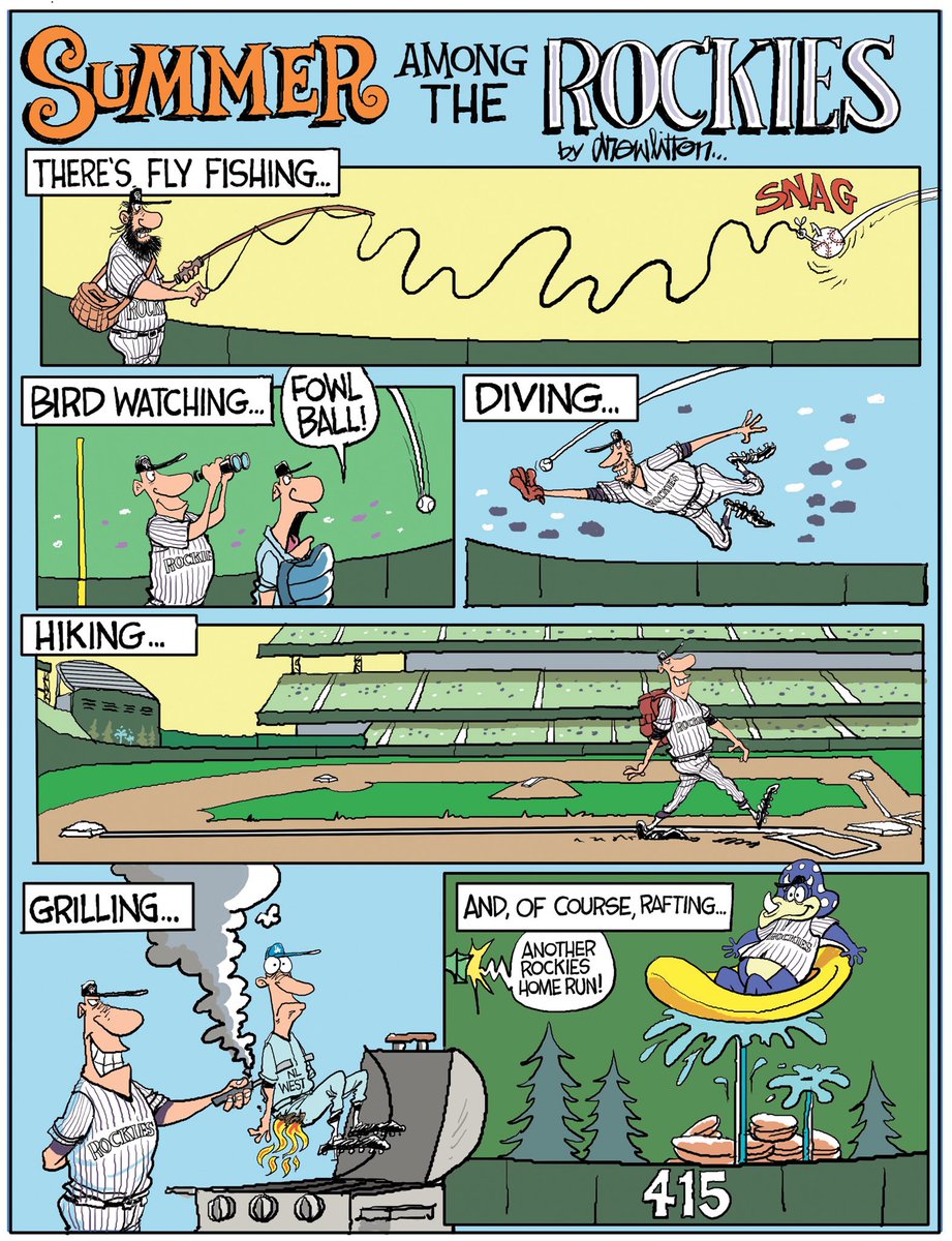 Rockies's tweet photo. .                 🎣
             🐦    🏊‍♀️
                  🏞
             🥩    ⛲️ https://t.co/44HxVMqwKo