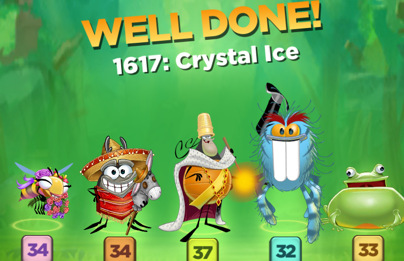 I beat Level 1617 in #BestFiends - Download FREE - download.BestFiends.com via <a href="/bestfiends/">Best Fiends</a>