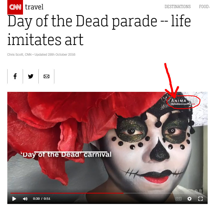 45/ The communications were re: the Dia de Los Muertos opening parade scene in Mex City... The one in which the Mexican government paid $20ML, giving contract to  #NXIVM's Anima Inc to continue the parade as a tourism promo, (in an area rife w/child trafficking/organ harvesting!)