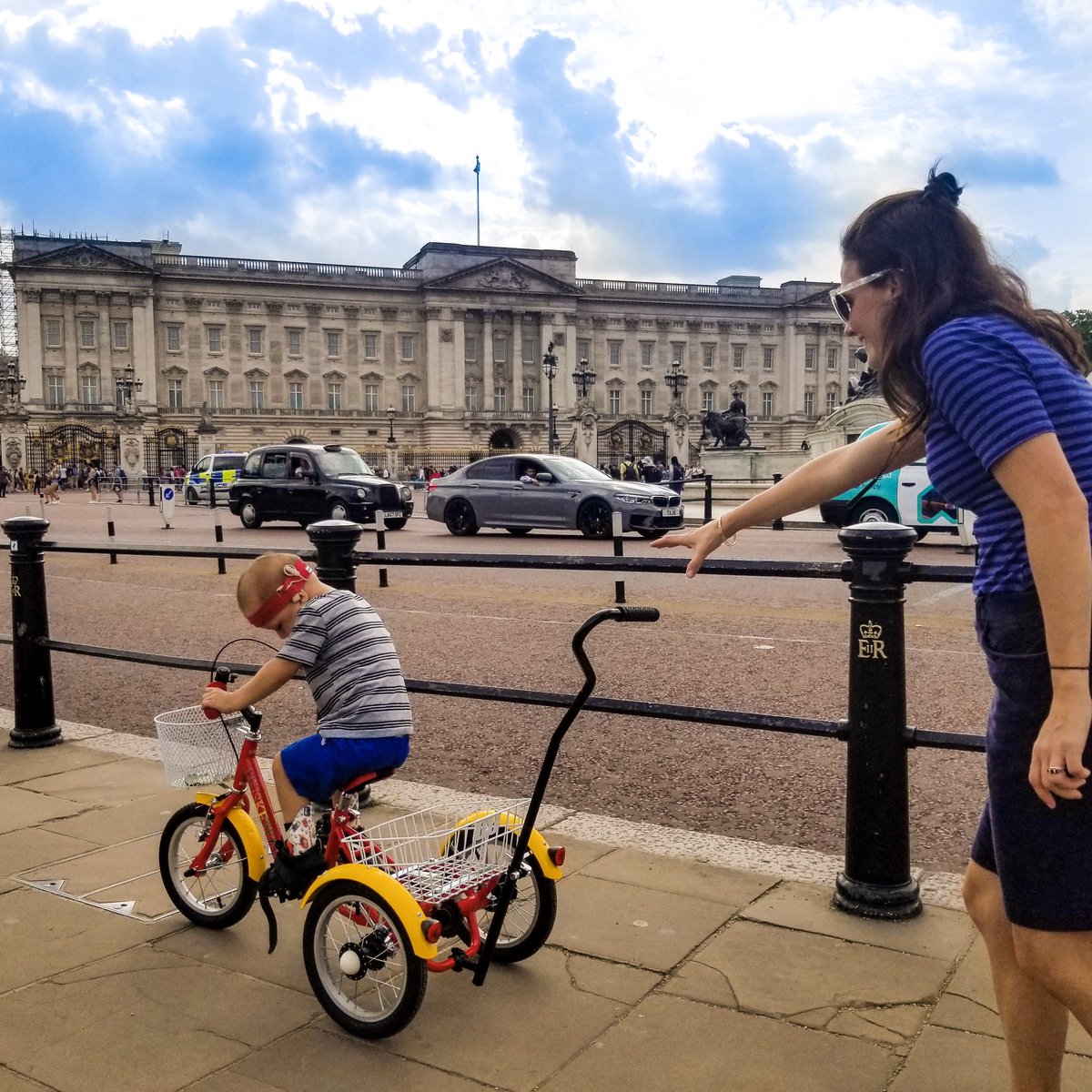 We recently made a little video about our #cerebralpalsy champion of a son, learning to trike. And in central London of all places #london Watch here: bit.ly/30U7OYa