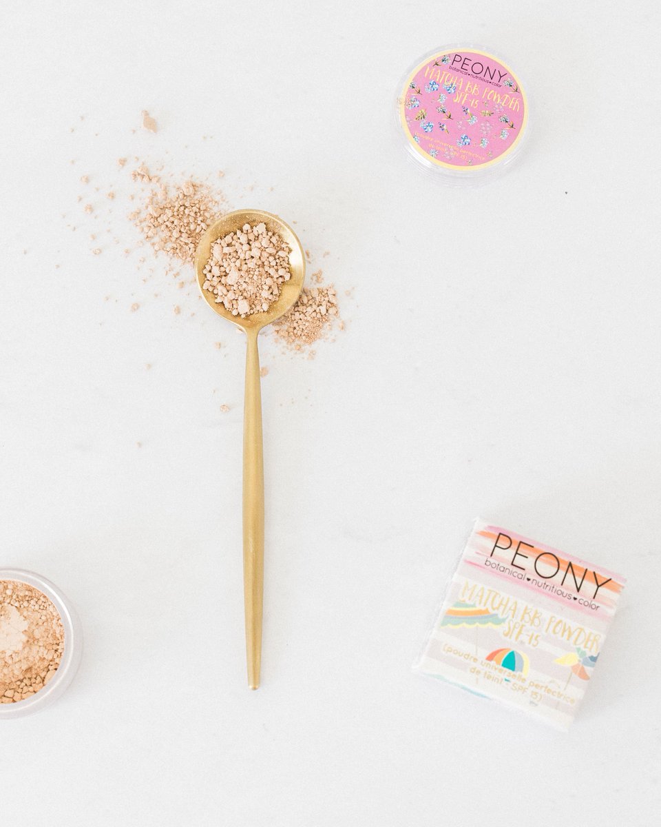 peonycosmetics's tweet image. A talc-free weightless BB powder that enables you to create a lustrous, flawless finish, while protecting your skin with broad spectrum SPF. Improved with Matcha Green Tea extract to keep skin hydrated and healthy.☀️🌴

#peonycosmetics #bbpowder #makeup #skincare #greenbeauty