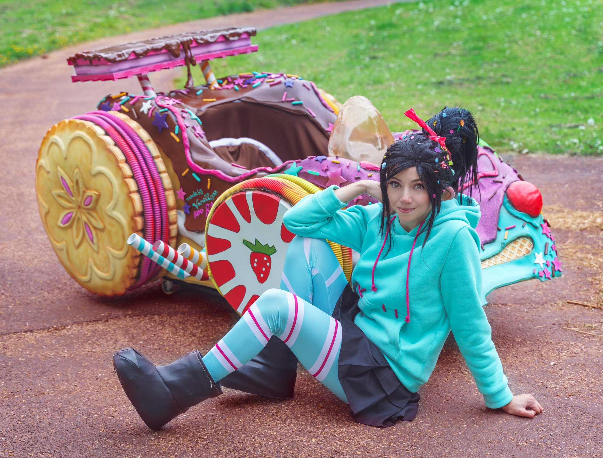 Vanellope von Schweetz косплей
