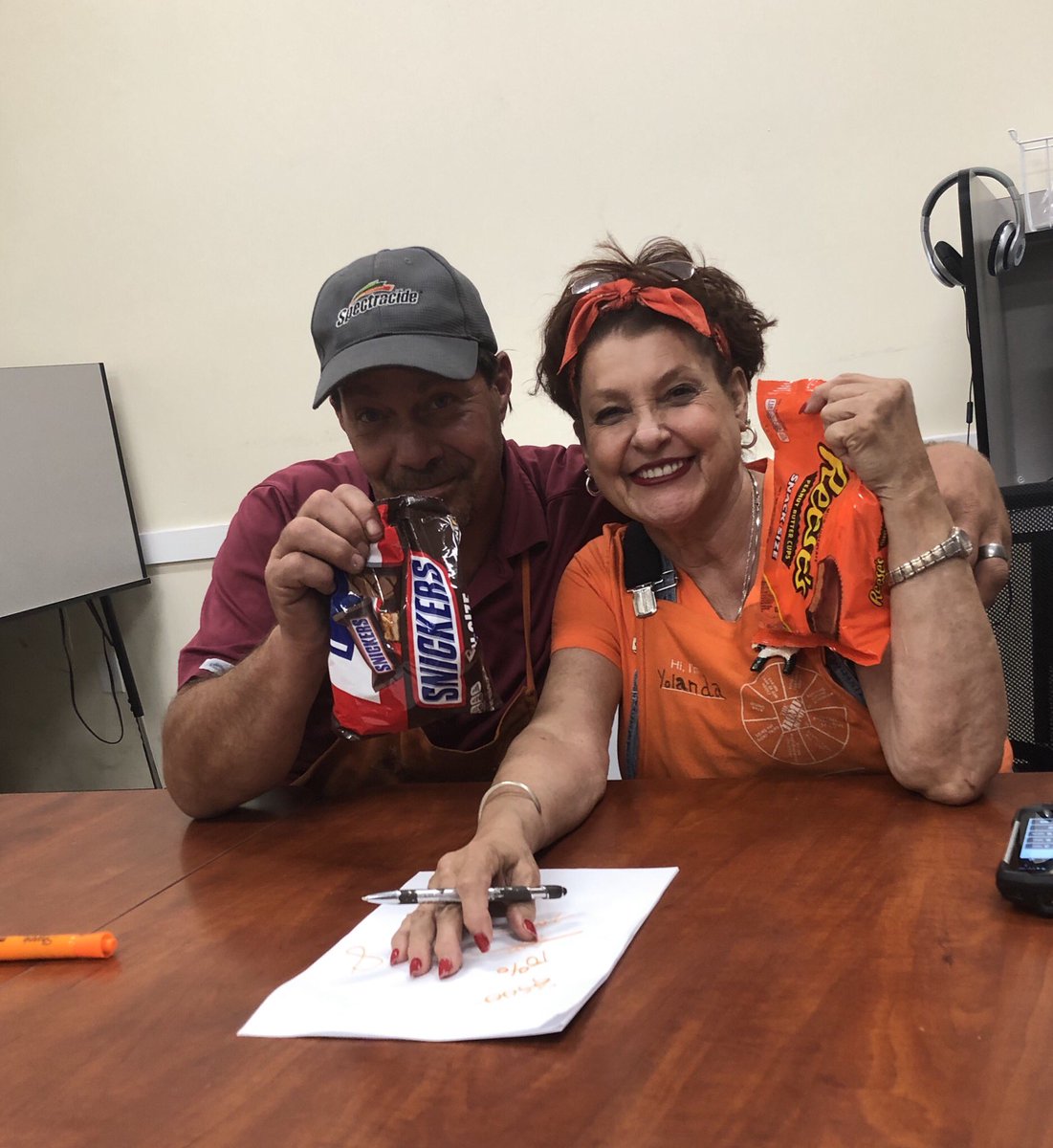 With all the power outage lately⛈⚡️🕯it was great to have Donna from Holland for today’s PK and teach the team all about generators🔌💰. Did you know the average generator lead can produce  $8000 for your store! <a href="/THDWhiteLake/">THD White Lake</a> @dennissanders13 <a href="/Rick_Adcock/">Richard Adcock</a> <a href="/McFarrenGary/">Gary McFarren</a>