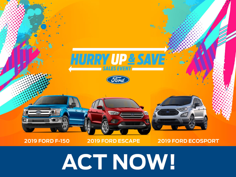 ChapmanAutoEHT's tweet photo. The time to buy a new Ford is NOW! Hurry Up &amp; Save when you stop in today! What are you waiting for? You could SAVE up to 25% off MSRP PLUS Complimentary Maintenance through FordPass Rewards! Check out all of our offers here: https://t.co/THsorZjHRZ https://t.co/7ZJmyIIfN4