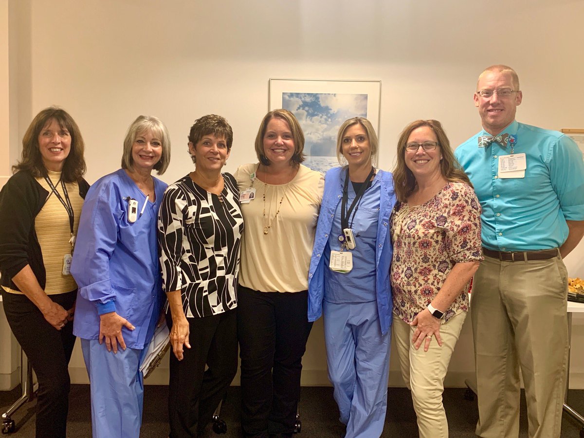 Cleveland Clinic Hillcrest Magnet nurses wrapping up day 2.