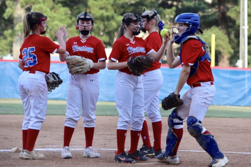 HAPatsSoftball's tweet photo. The Lady Patriots make it two in a row with a 19-5 win over PCS today. Next game will be Thursday at Oak Hill Academy 5:00. https://t.co/w7X1We9tOo