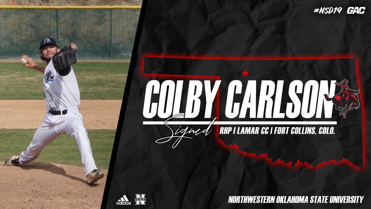 BASE | Picking up another Lamar CC (Colo.) standout, Ranger baseball has added Colby Carlson for the 2020 campaign.

Welcome to the Ranger Family, Colby!

#RRR