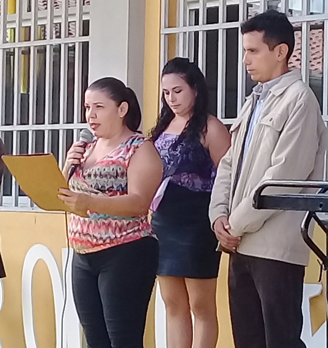 LICEOFREDDYWILS's tweet photo. Epónimo XII Promoción a cargo de la Licda. Ana María Escalante  '15 de febrero de 2019 Bicentenario del Congreso de Angostura @charlychaves @supervisionZET1 @divmediagralzet @franciscocascio @ORLANDOG70 @clbtachira https://t.co/YPMqtJ0XGk