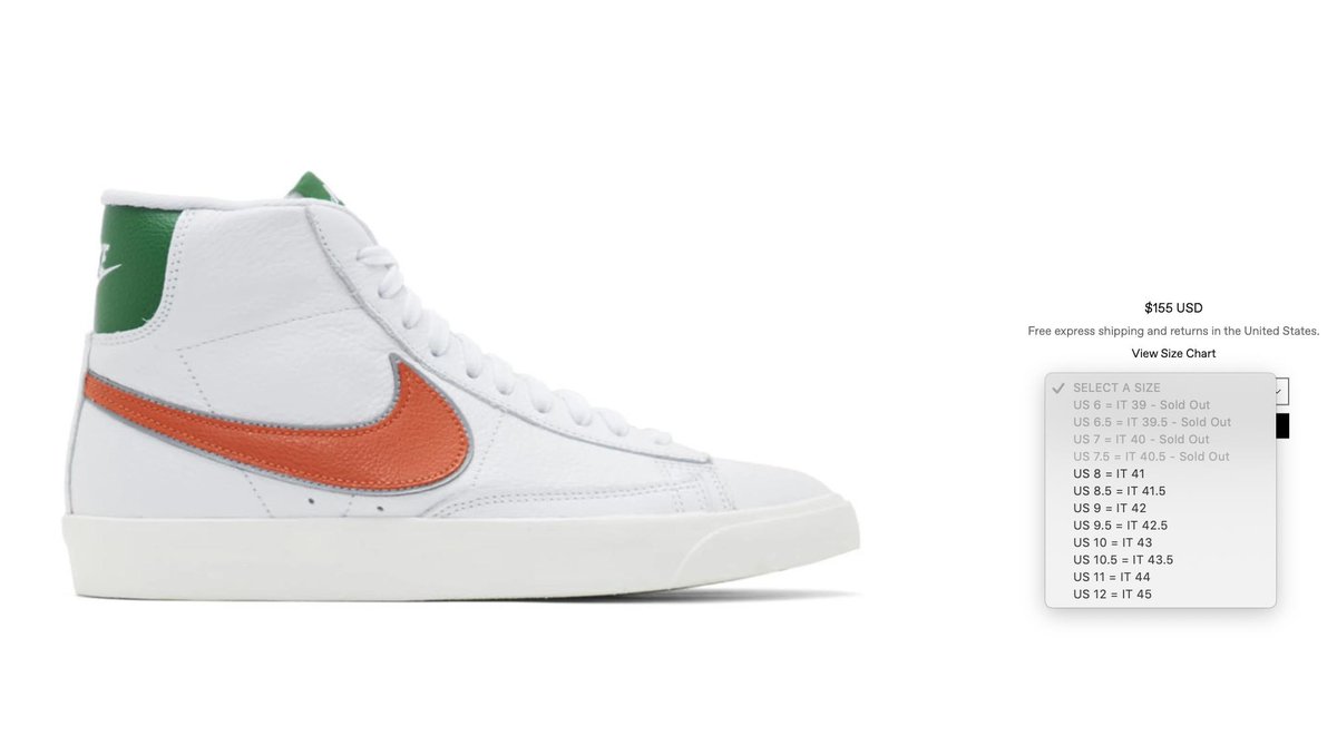 ssense nike blazer