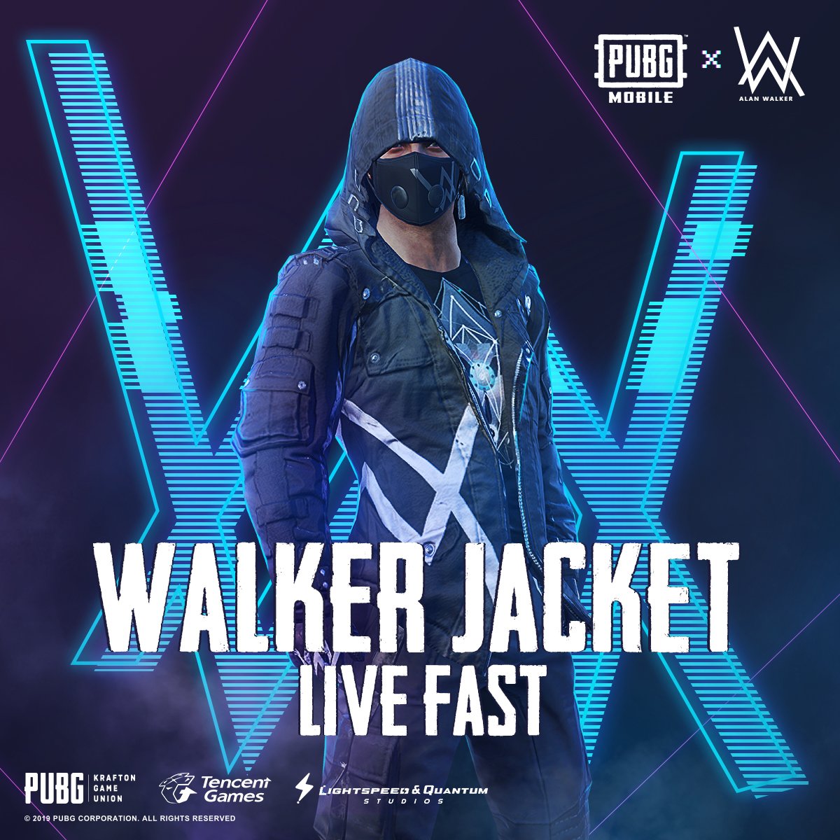 Alan walker fade pubg cover фото 9