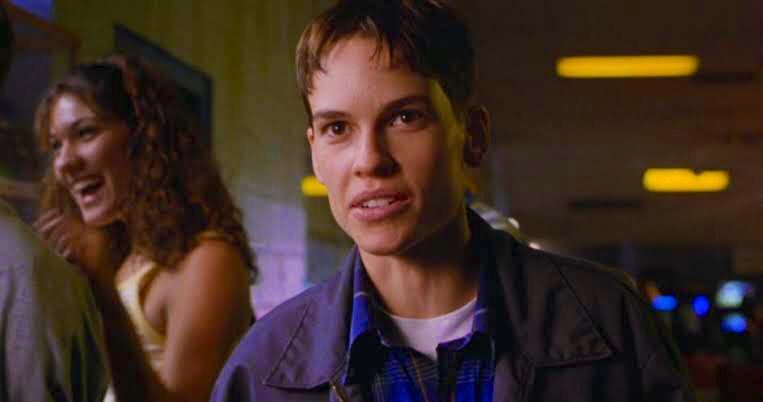 Happy birthday Hilary Swank. I m still moved by her brave performance in Boys don t cry. 