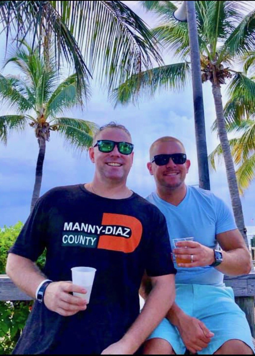 cliff311's tweet photo. Me and My Brother From Another Mother #BroInLaws #Savages #Family THANKS 2 β¦@Canes_Wearβ© for that BAD ASS Shirt too ππΌπ₯π―π https://t.co/bVO0ZuVXXY