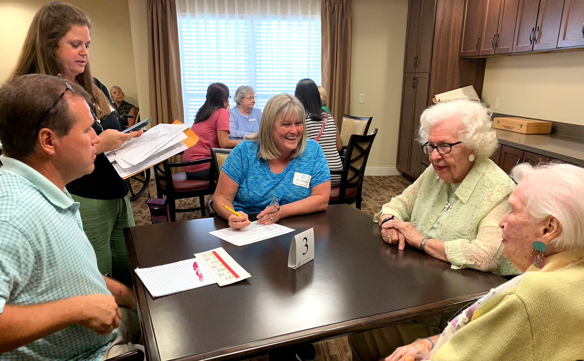 Administrators and Educators with @GeorgetownISD viewed history through the eyes of those who saw it firsthand. Residents shared memories of the 1950's, 60's and 70's. Many residents present were also retired educators. 
#LeadGrowServe #WesleyanLife