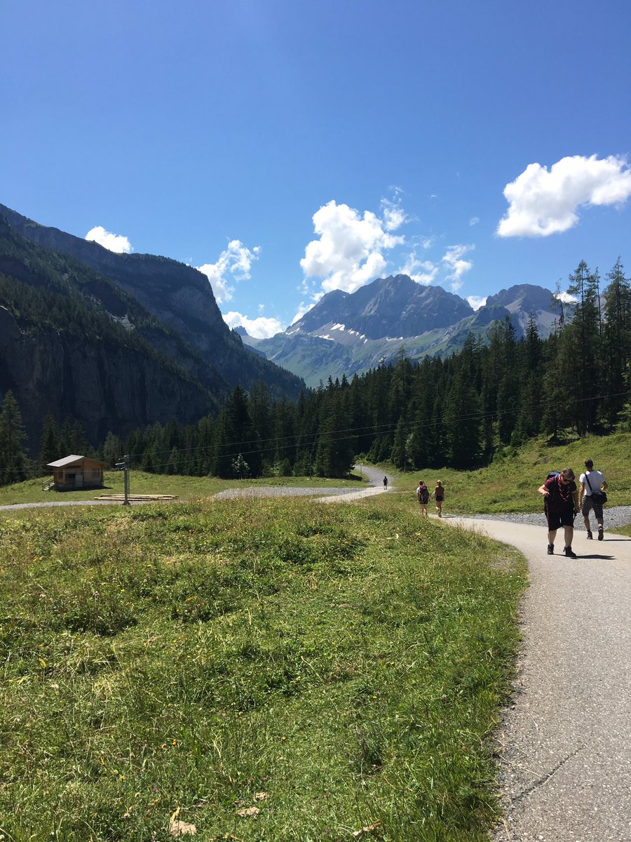 HGGuides's tweet photo. SMASHED it again! Well done Guides! Today they planned and hiked to lake Oeschinensee, paddled in lake before hiking down! Great leadership and team work! #ExploreStage3 #navigator #HitherGreen100 @Girlguiding @Guiding_LaSER https://t.co/SCBnKYBwds