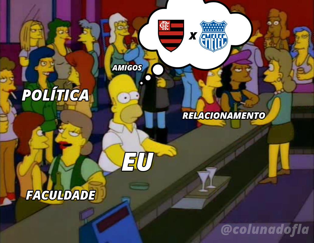 ColunadoFla's tweet image. TEM NEM COMO PENSAR EM OUTRA COISA