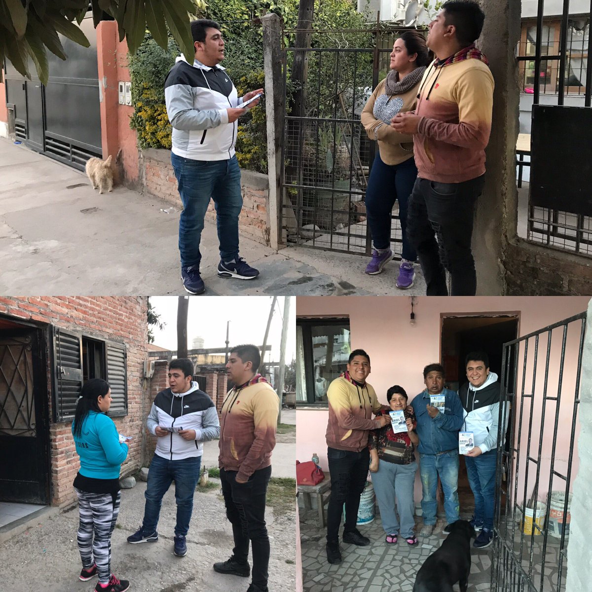 FMaxiGarcia's tweet photo. Estamos recorriendo #SanJoseII junto a los amigos que nos acompañan estamos convencidos de que el consenso empieza en escucharnos @RLavagna Presidente de la Nación @ArielGarciaUCR Diputado Nacional #ConsensoFederal #ListaA #Agosto11 #PasoNacionales #Elecciones2019 https://t.co/Twj4V6QGjJ