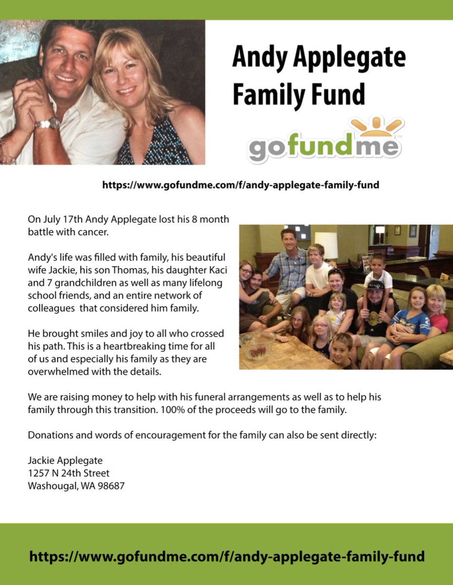 AutioSteve's tweet image. We’ve experienced a great loss for our industry. 

Andy Applegate Family Fund ~~~&amp;gt; gofundme.com/f/andy-applega…