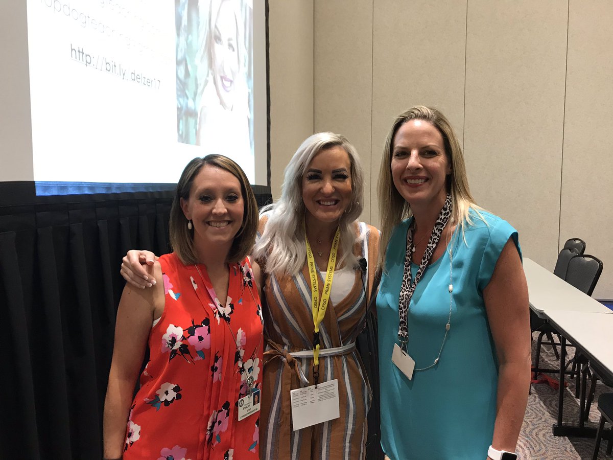 Had the privilege of hearing <a href="/TopDogTeaching/">Kayla Dornfeld</a> twice today! Can’t wait to set my students and parents up for success this year! #CFISDDLC #passionprojects <a href="/mrsivey_swenke/">Mrs. Ivey</a>