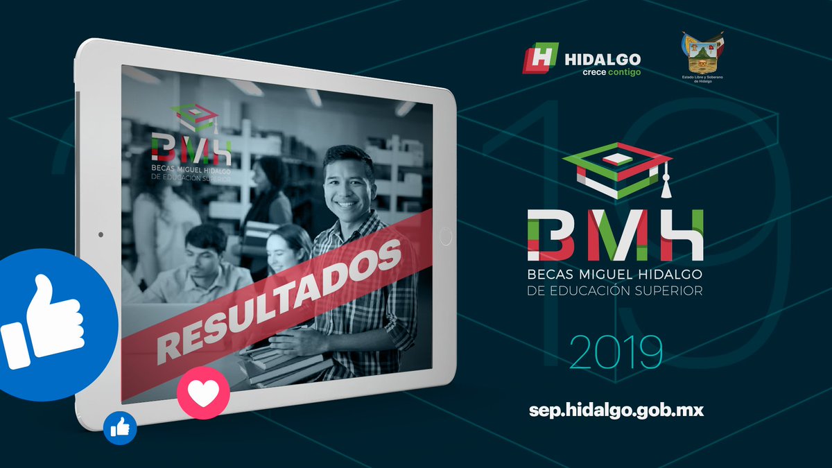 Me comprometí a sacar adelante las becas que nuestros jóvenes necesitan, y hoy les estamos cumpliendo. Los invito a consultar el padrón de beneficiarios a la #BecaMiguelHidalgo de Educación Superior en la siguiente liga: sep.hidalgo.gob.mx/content/anunci… #HidalgoAl100
