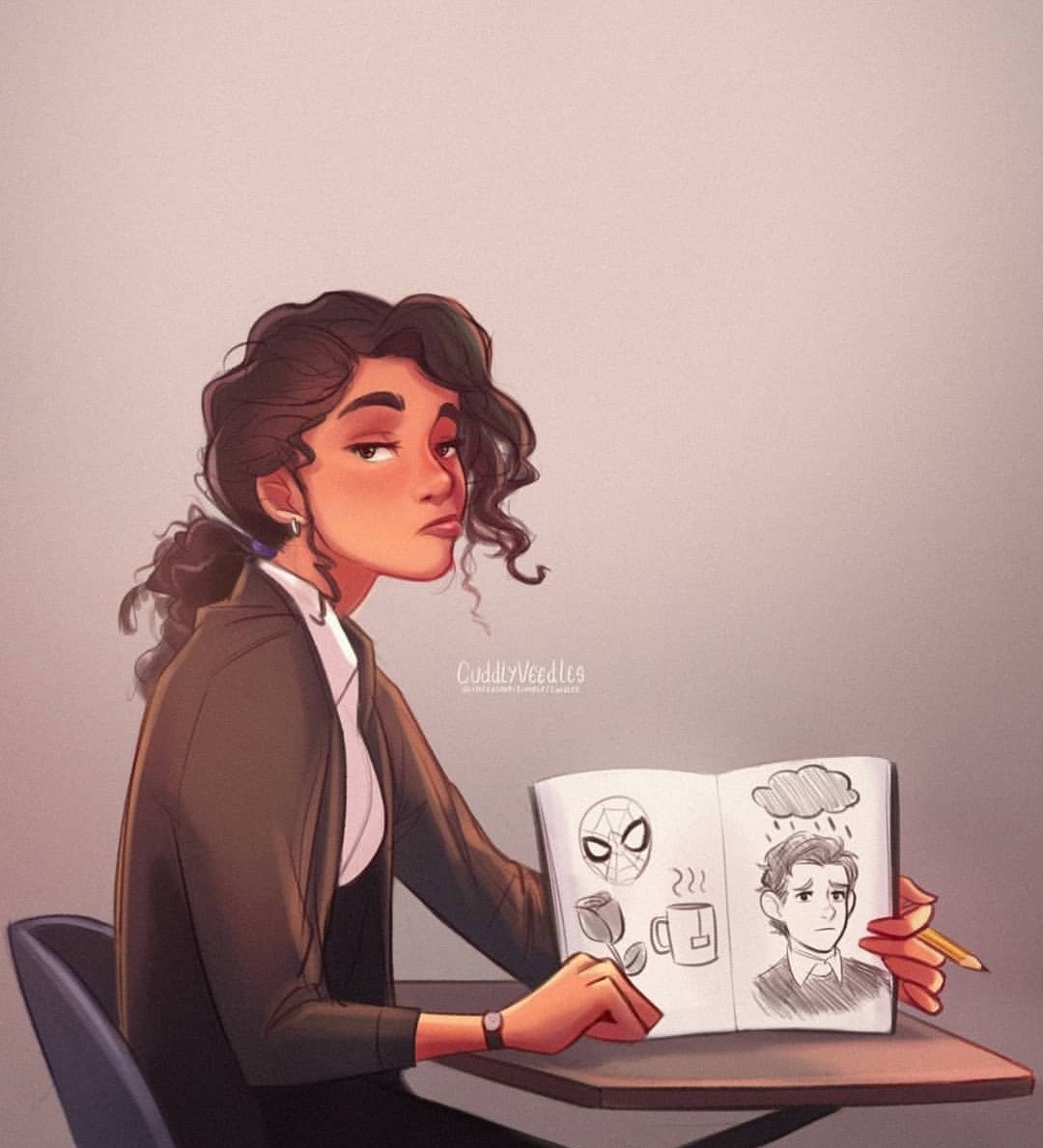 fxarlesswolf's tweet image. || pst, @witchharlawx_  ¿Ya los habías visto? Los amé 💕