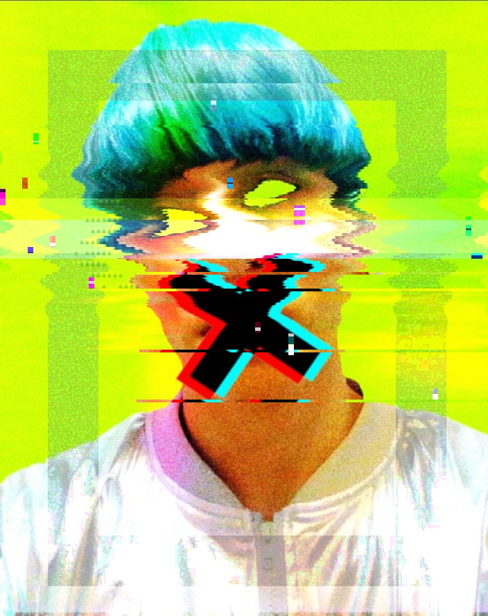 🐺🎲 #glitch #abstract #boy #dragprince #retrowave #vaporwave #artwork #dragbrasil Origin img by @thekianogo 1Mr.5