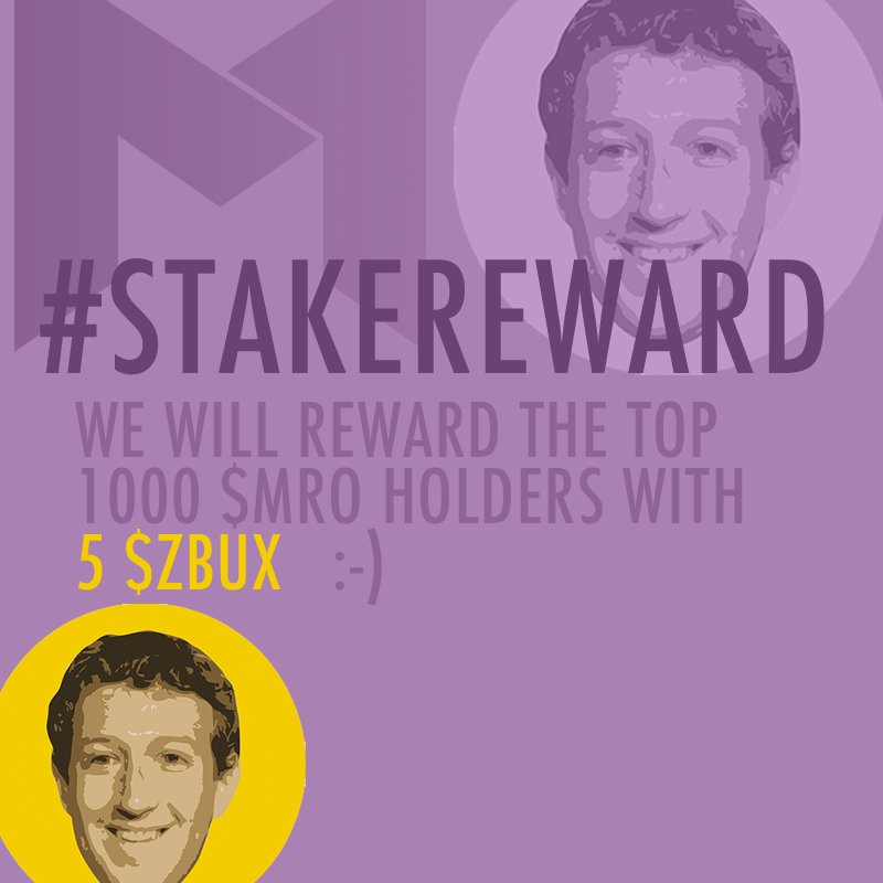 _bitcointoken's tweet photo. #STAKEREWARD π±π All top 1000 $MRO Mero Currency holders are receiving on Aug 3rd π 5 $ZUBX follow Zucks Bucks on telegram: https://t.co/YCVFl40M78 and on twitter @ZuckbucksToken ps more Stake rewards coming for MRO holders! ππ buy more $MRO to stay in the top 1000 https://t.co/bITeevKzIK
