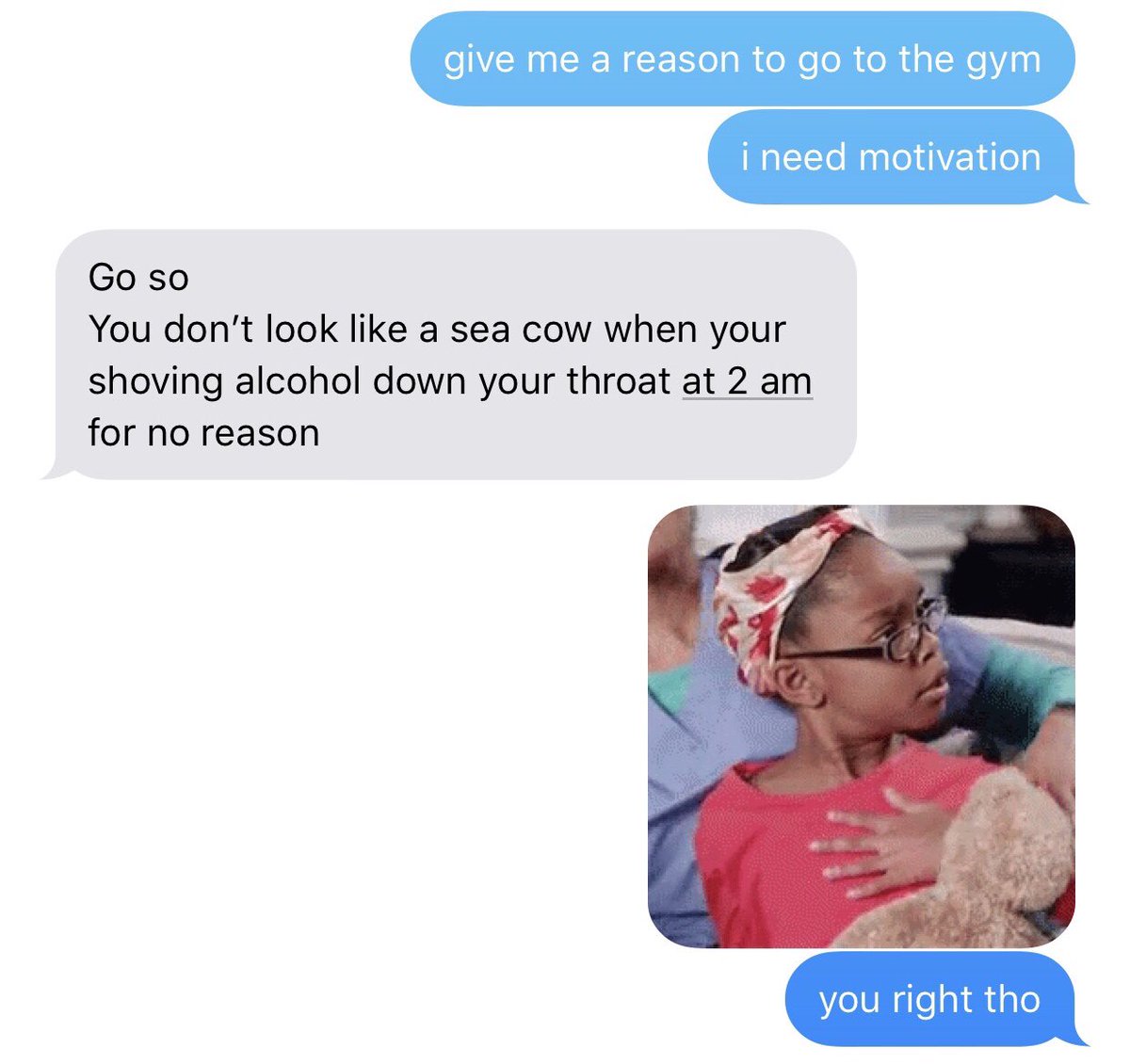 only real ones give you this type of motivation