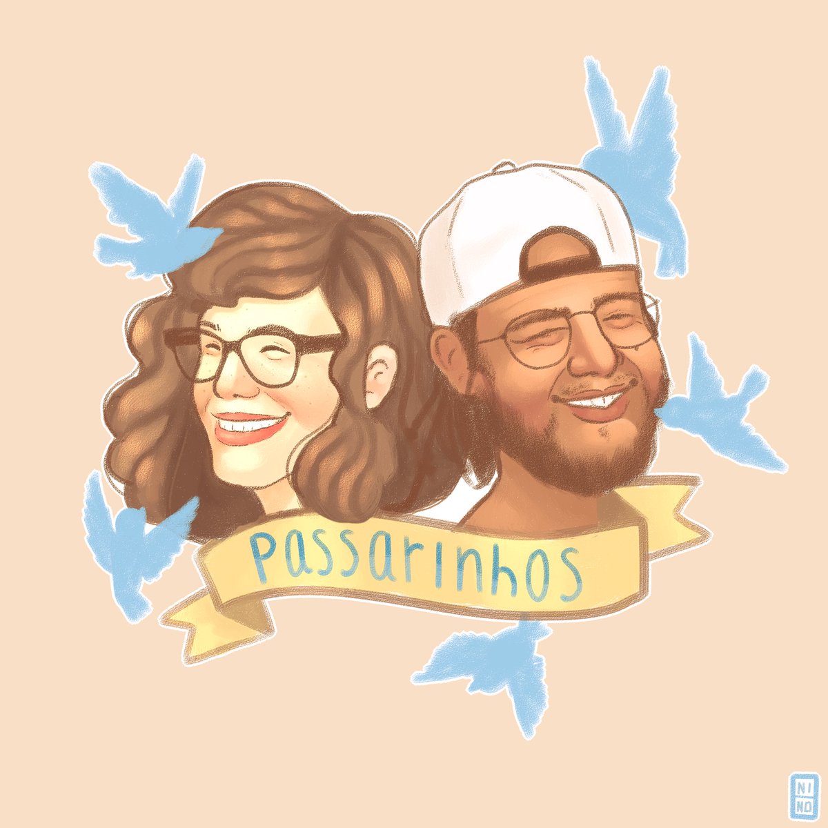 poxamarquinhos's tweet image. Amei tanto o cover de passarinhos do @emicida com a @rebeccasugar tá tão maravilhoso que eu fiz essa ilustração aqui
Amocês dois, viu?
@CartoonBrasil @cartoonnetwork #passarinhos