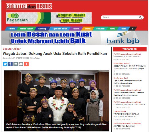 belbizonradio's tweet photo. Wagub Jabar: Dukung Anak Usia Sekolah Raih Pendidikan https://t.co/ALABg2UVXK #homestyle #homebusiness #rumahbisnis #digital #internet #marketing #education #entrepreneur #pensiunpreneur #wirausaha #UKM #UMKM #WUB #Seputarbandung #blogger #vlogger #artikel #article #berita #News https://t.co/FRsF8rkbCn