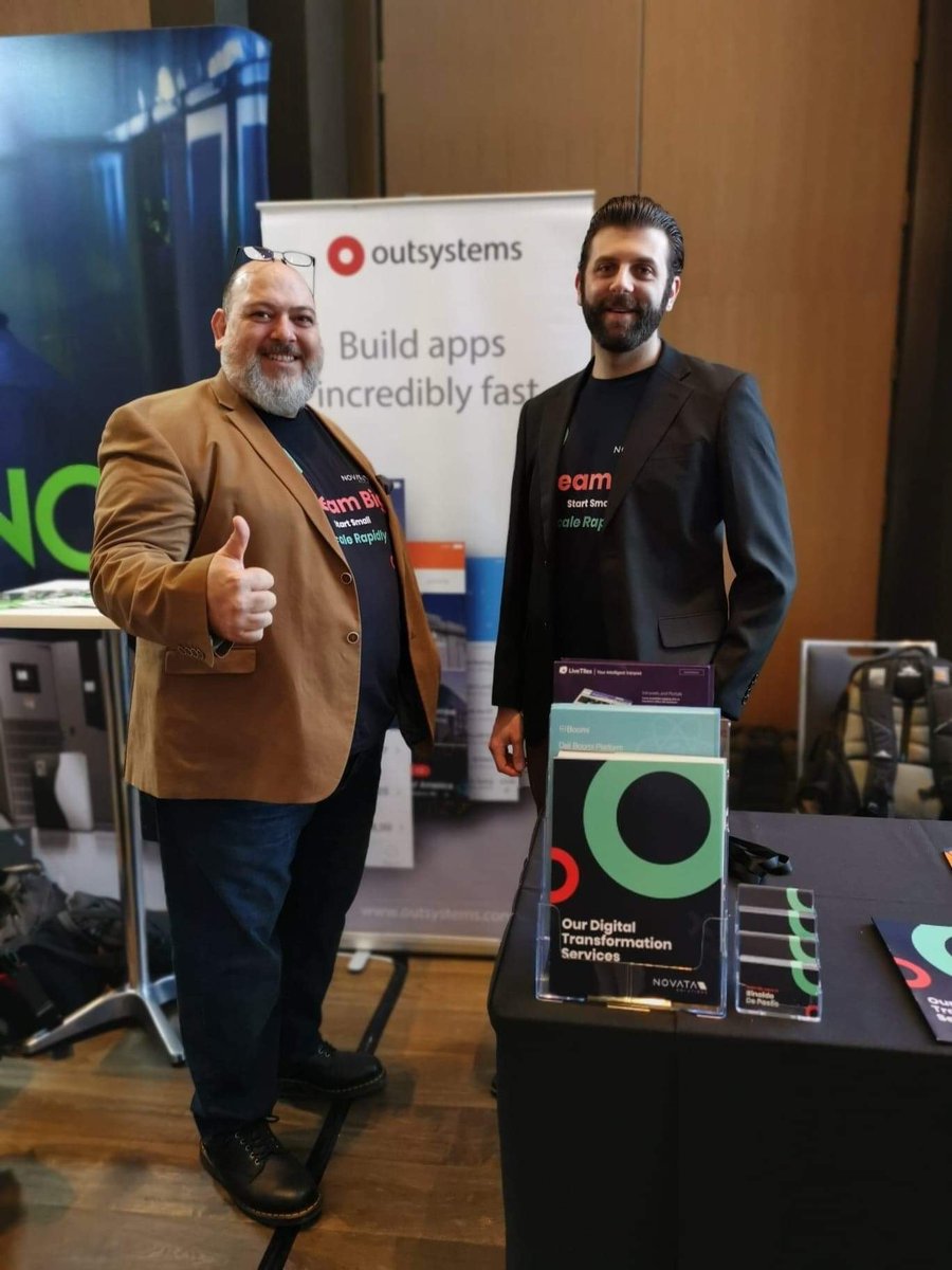 NovataSolutions's tweet image. What are you waiting for! Come and visit us today at the IT Leaders Summit WA being held at The Westin Perth  👍👍
#lowcoderapidapplication #rapidapps  #appdevelopmentperth #sharepointperth #office365perth #outsystemsperth #dellboomiperth #livetilesperth