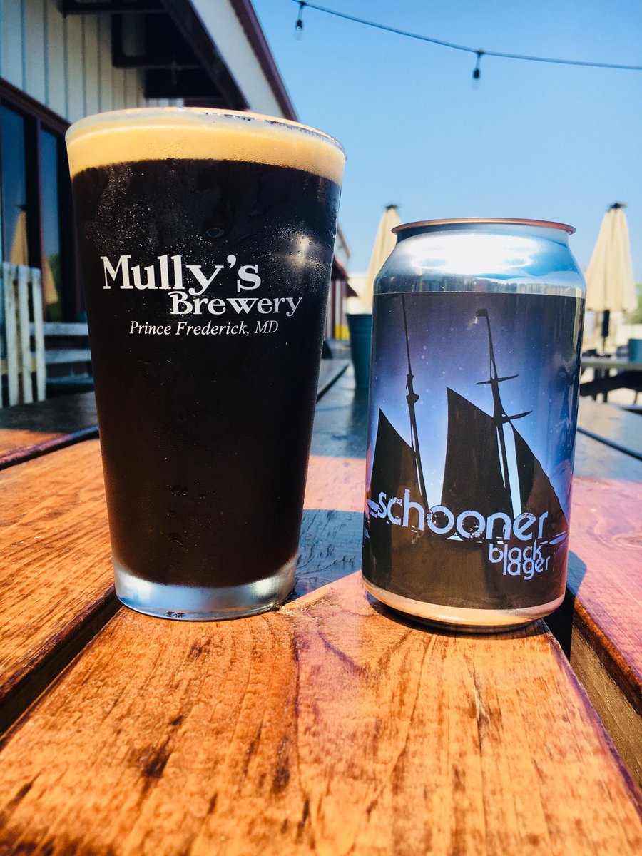 It's BACK!  Our [award-winning] Schooner Black Lager is BACK!  This ah-mazing beer has all the flavor of a roasted, chocolaty stout with the nice, light and crisp finish of a lager.  Who says you can't drink dark beer in summer?!?