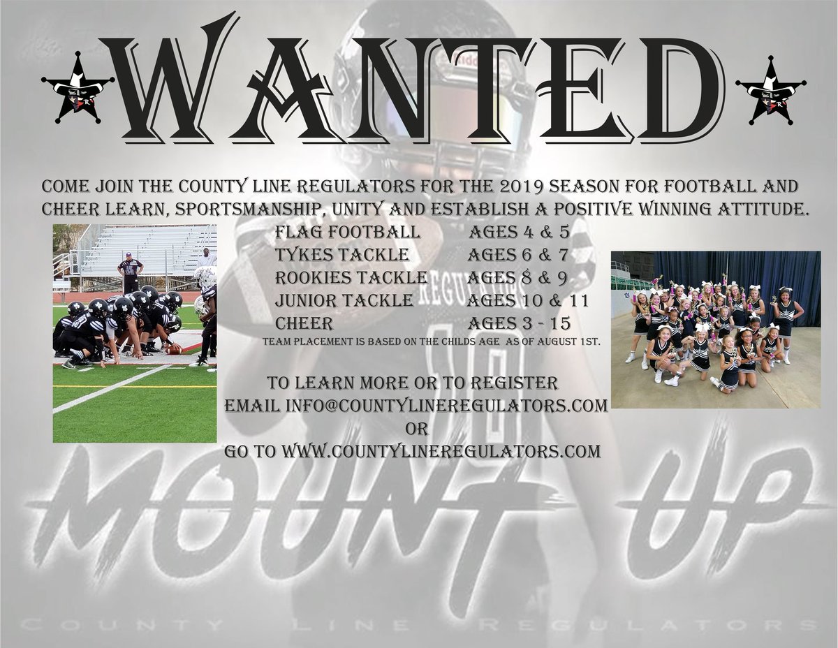 CLRegulators's tweet photo. Still looking for players! https://t.co/teMEqC1fSY
