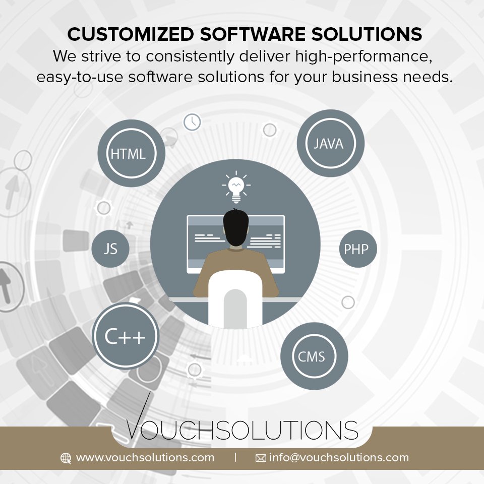 VouchSolutions's tweet image. Do you want a #customizedsoftware to run your service or business, we at Vouchsolutions have got covered all in alignment to your objectives. We strive to consistently deliver high-performance,easy-to-use software solutions for your business needs. 
vouchsolutions.com/ourworkspage