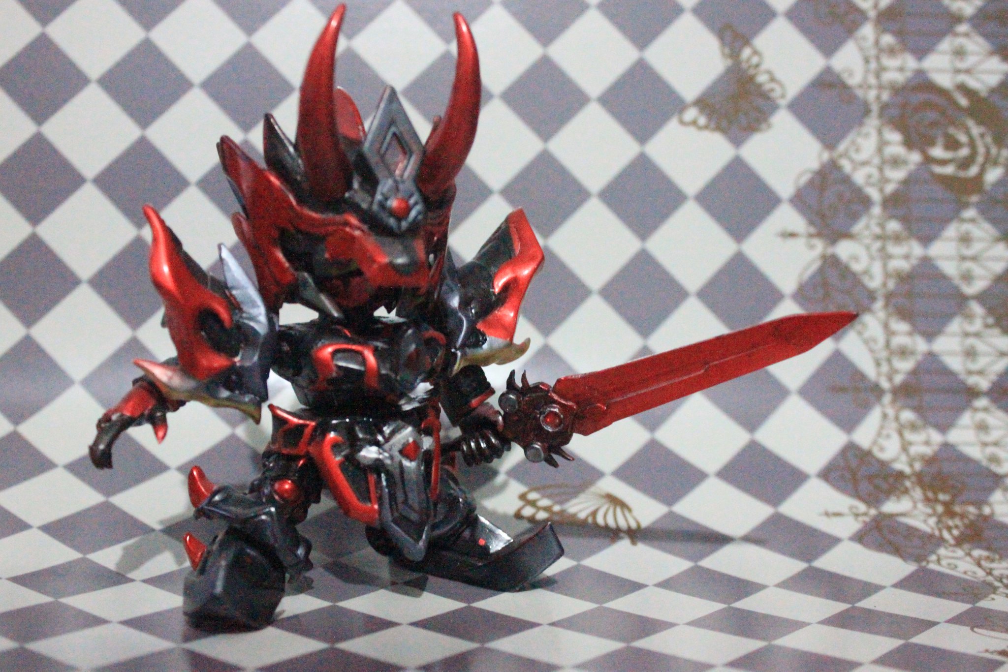 明日の 小气球 維 A Twitter 影煌騎士 狼是 えいこうきし ローゼ 參上 牙狼 Sdガンダム 俺sd作ってるぜ