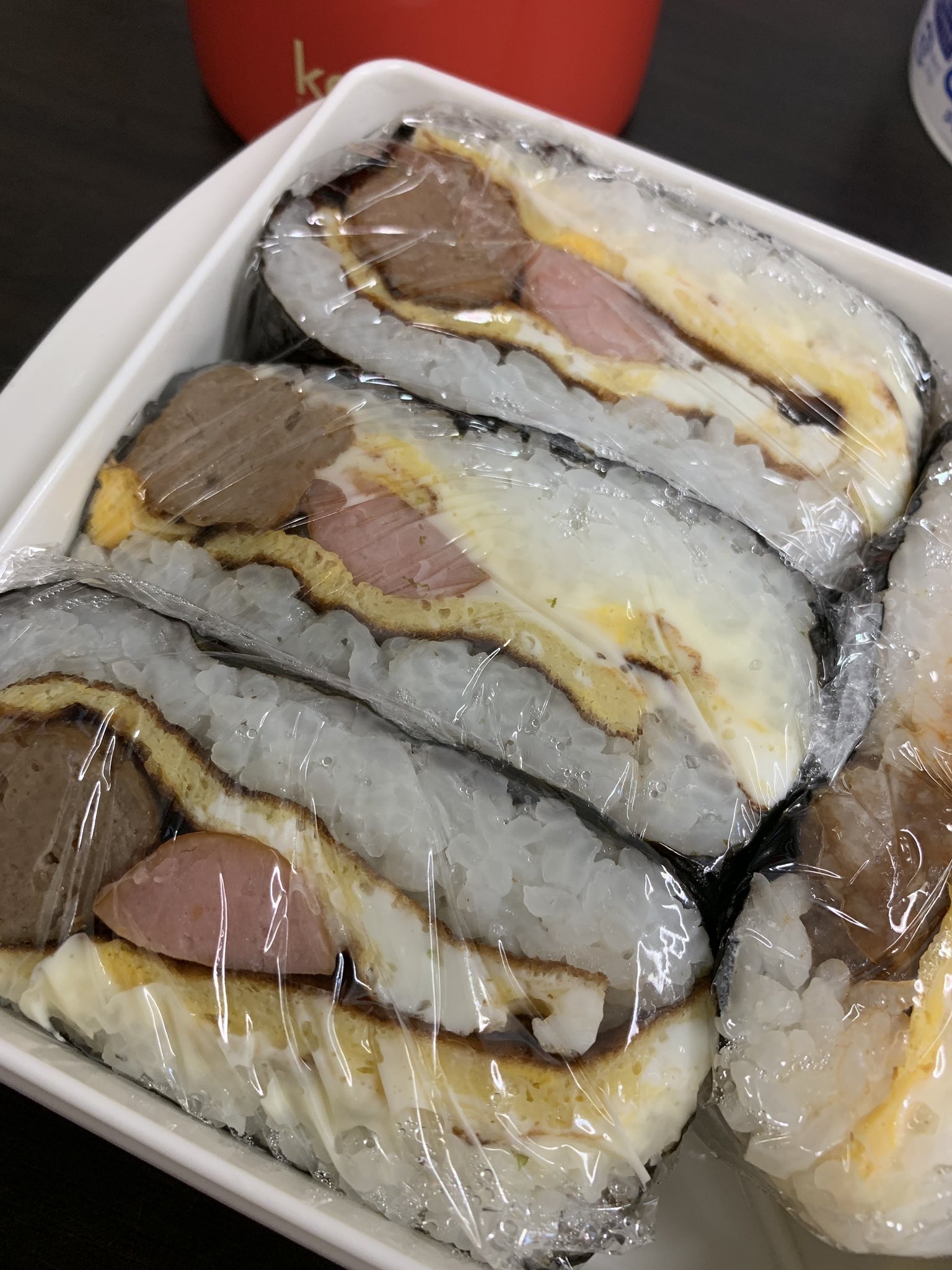 うる Auf Twitter 本日のおにぎらず 簡単に おにぎらず 卵焼き チーズ ウインナー ミートボール T Co Kkpusvw4bh Twitter
