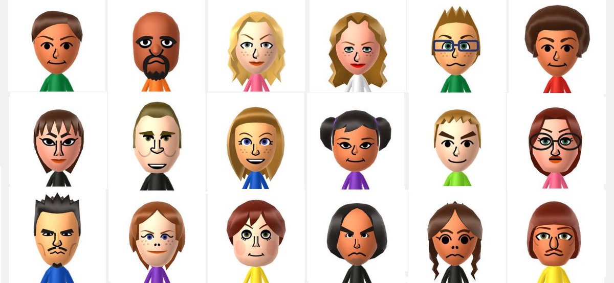 Eliannaleigh1's tweet image. The wii mii’s were the original bitmoji’s