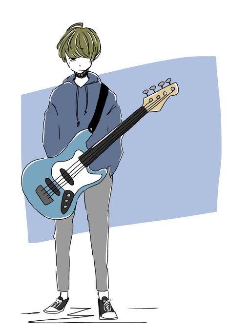 ベーシストのtwitterイラスト検索結果 古い順
