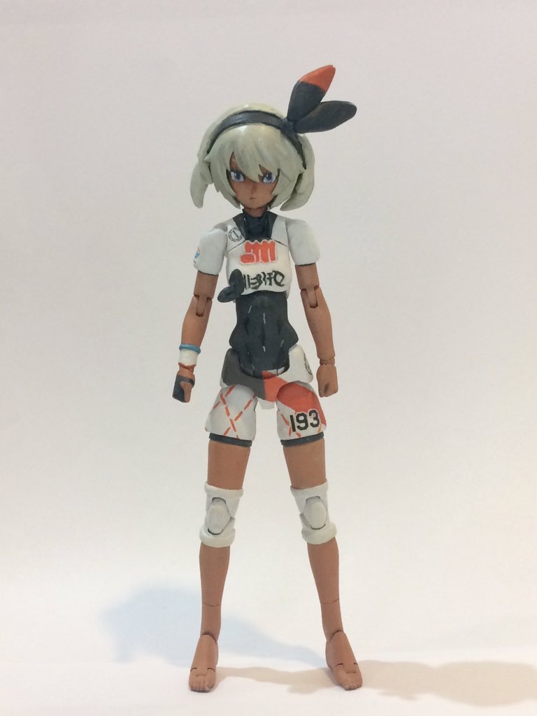 メガミデバイス サイトウちゃん完成！無表情で可愛い！ 元絵にうまく