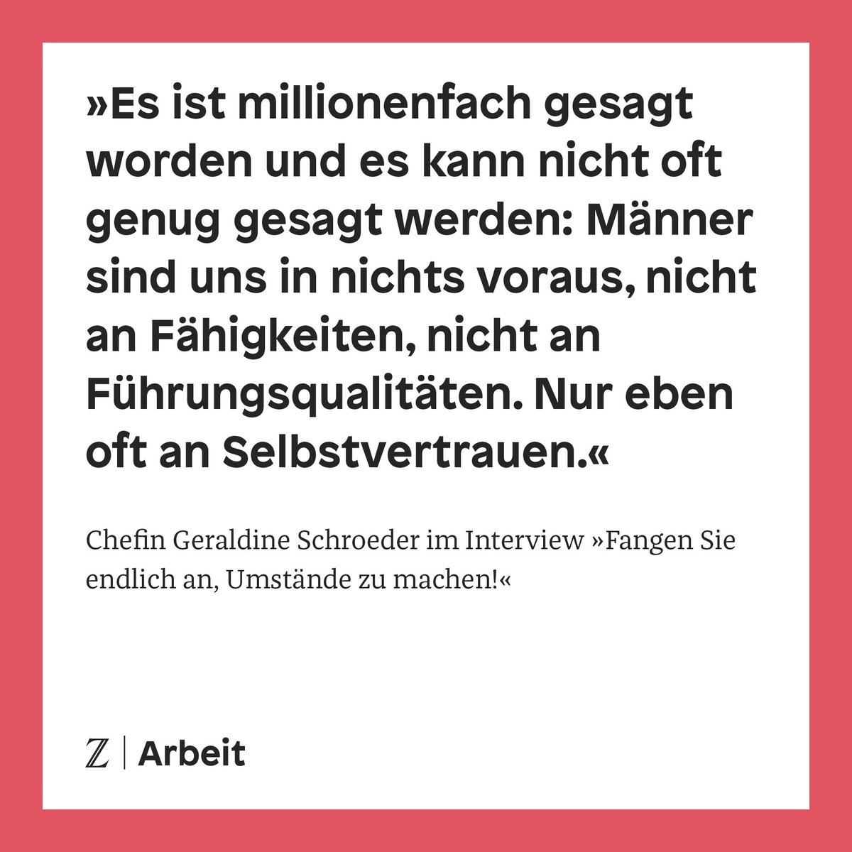 Sie war schüchtern, sanftmütig, wollte bloß nicht auffallen – und hat dennoch Karriere gemacht. Eine Chefin erzählt, wie sie sich ihre Bescheidenheit abtrainiert hat: bit.ly/2K4TvKs