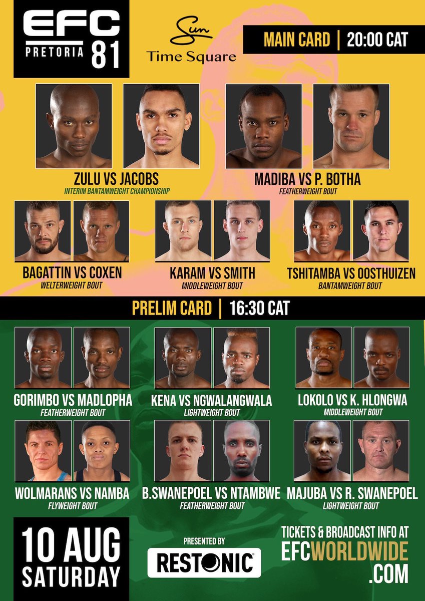 1️⃣0️⃣ DAYS❗

Let's hear your #EFC81 predictions for next Saturday!